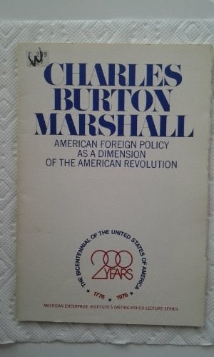 The American Revolution and the American landscape: Delivered in Cabell Hall, the University of Virginia, Charlottesville, Virginia, on March 27, 1974 ... lecture series on the Bicentennial)