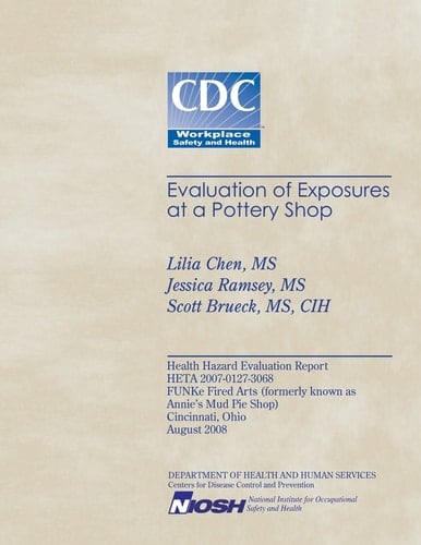 Evaluation of Exposures at a Pottery Shop