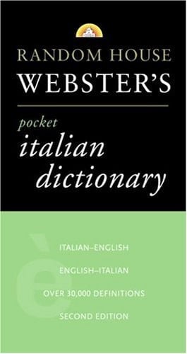 Random House Webster's Pocket Italian Dictionary