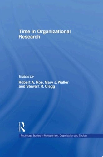 Time in Organizational Research
