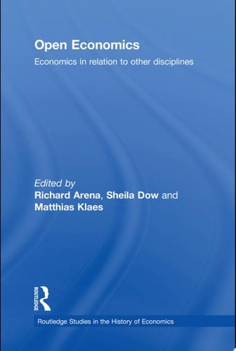Open Economics Economics in Relation to Other Disciplines