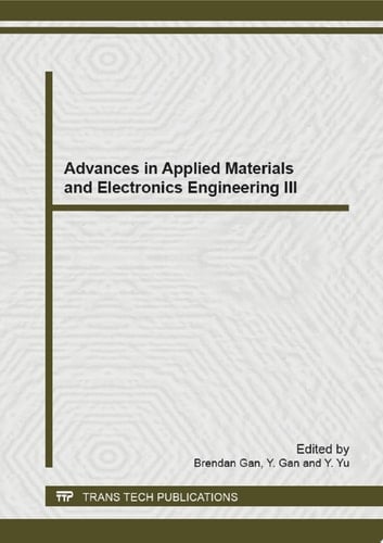 Advances in Applied Materials and Electronics Engineering III