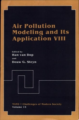 Air Pollution Modeling and Its Application VIII