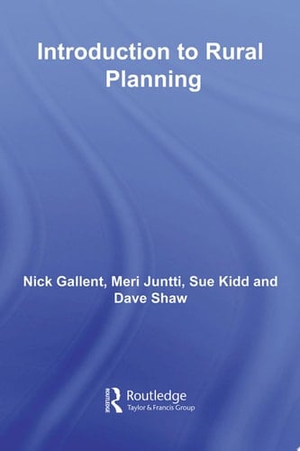 Introduction to Rural Planning