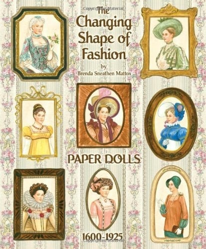 The Changing Shape of Fashion Paper Dolls 1600-1925