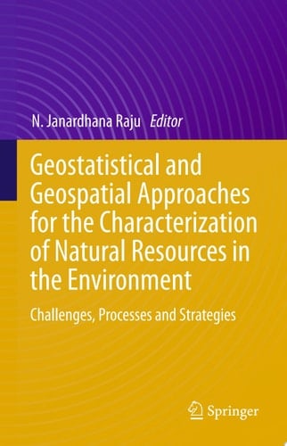 Geostatistical and Geospatial Approaches for the Characterization of Natural Resources in the Environment