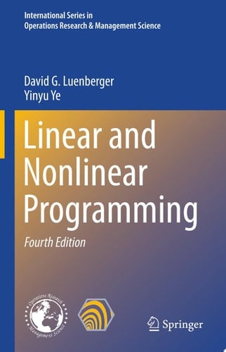 Linear and Nonlinear Programming