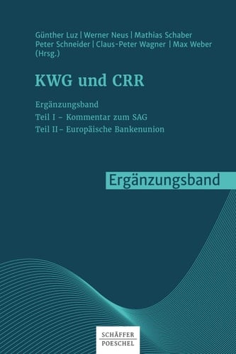KWG und CRR. Ergänzungsband