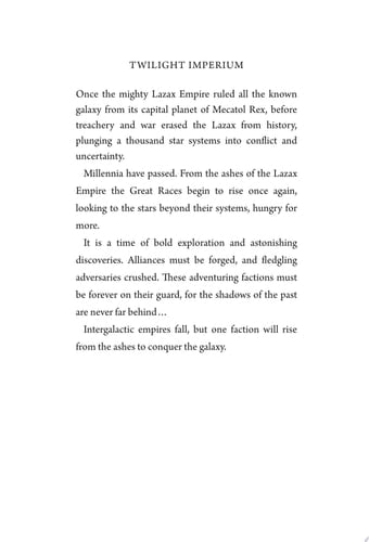 The Stars Beyond A Twilight Imperium Anthology