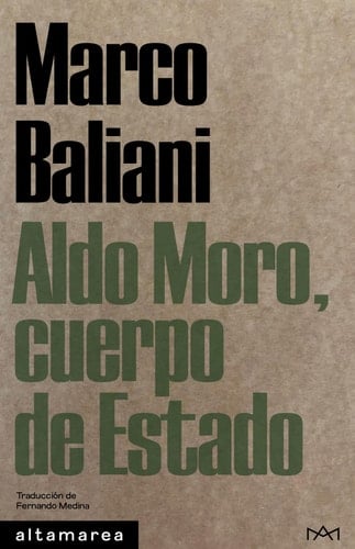 Aldo Moro cuerpo de Estado
