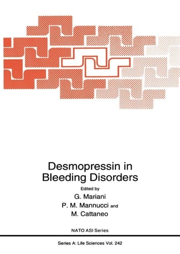 Desmopressin in Bleeding Disorders (Nato Science Series: A:)