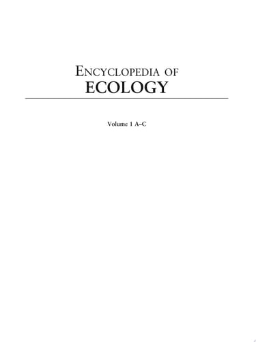 Encyclopedia of Ecology