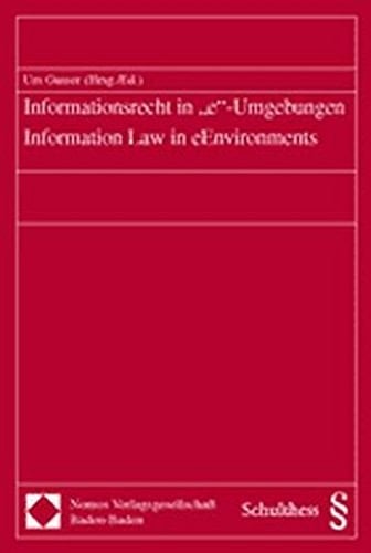 Information law in e-environments