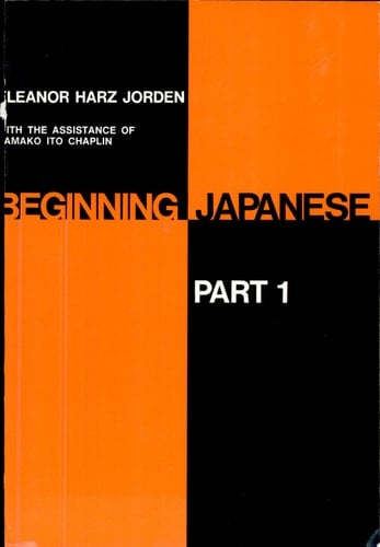 Beginning Japanese