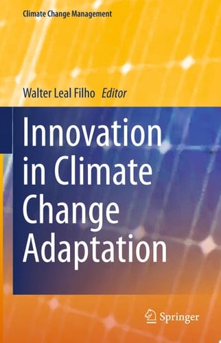 Innovation in Climate Change Adaptation