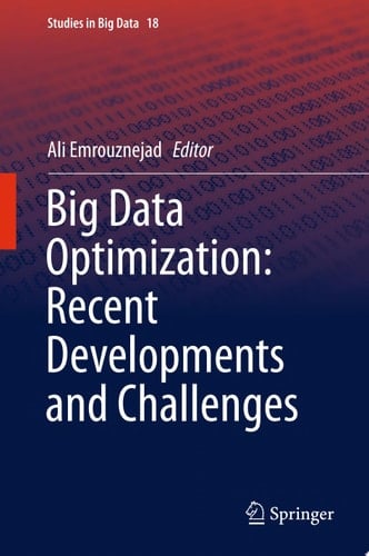 Big Data Optimization: Recent Developments and Challenges