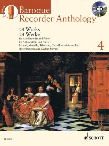 Baroque recorder anthology four