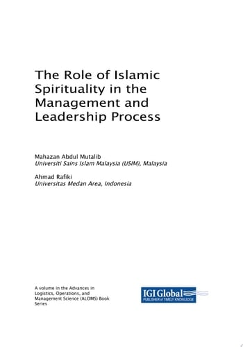 The Role of Islamic Spirituality in the Management and Leadership Process