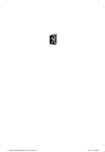 What Makes Love Last? How to Build Trust and Avoid Betrayal