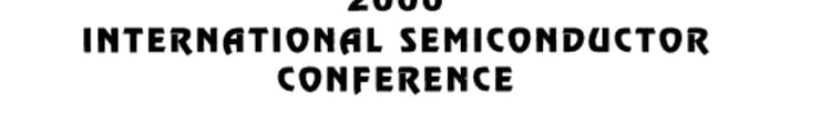 2000 International Semiconductor Conference CAS 2000 Proceedings, 23rd Edition, October 10-14, 2000, Sinaia, Romania