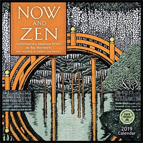 Now and Zen 2019 Wall Calendar: Contemporary Japanese Prints by Ray Morimura