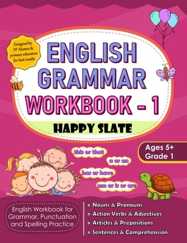 English Grammar Workbook - 1 English Workbook for Grammar, Punctuation and Spelling Practice