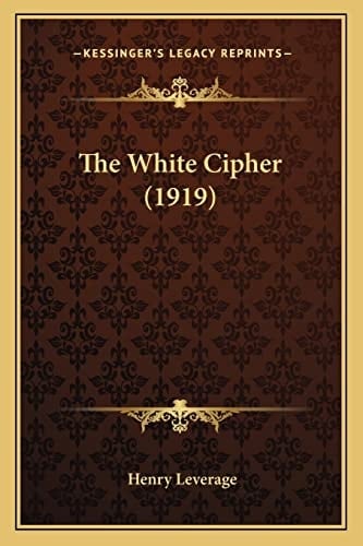 The White Cipher (1919)