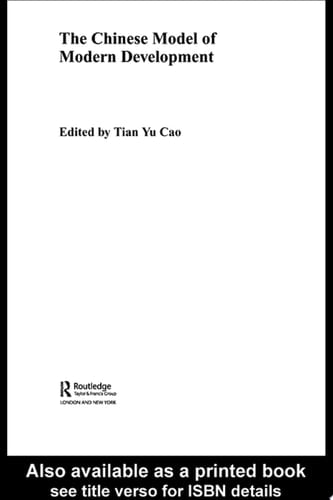 The Chinese Model of Modern Development