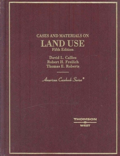 Cases and Materials on Land Use