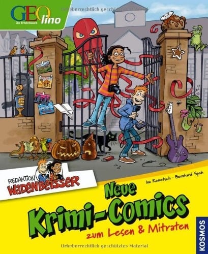 Neue Krimi-Comics zum Lesen & Mitraten
