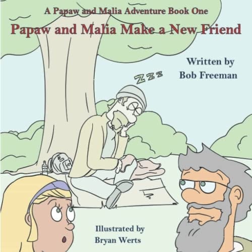 Papaw and Malia Make a New Friend