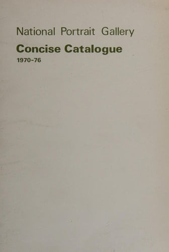 Concise catalogue, 1970-76