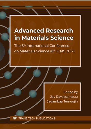 Advanced Research in Materials Science