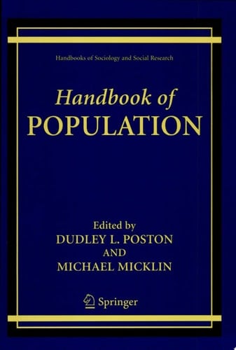Handbook of Population