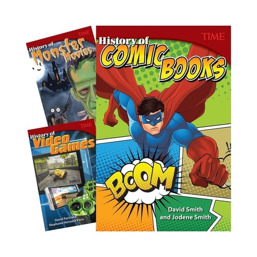 TIME®: History of Cool Stuff: 3-Book Set (TIME FOR KIDS® Nonfiction Readers)