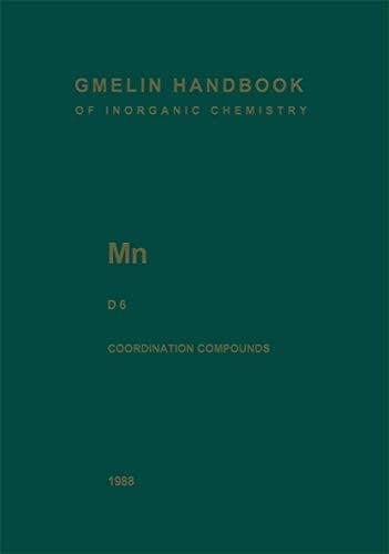 Mn Manganese Coordination Compounds 6