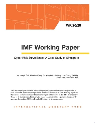 Cyber Risk Surveillance: A Case Study of Singapore