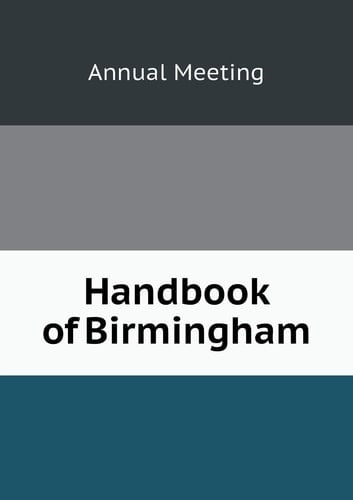 Handbook of Birmingham