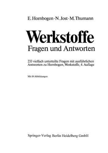 Werkstoffe Fragen und Antworten