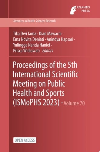 Proceedings of the 5th International Scientific Meeting on Public Health and Sports (ISMoPHS 2023)