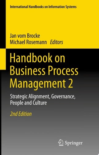 Handbook on Business Process Management 2