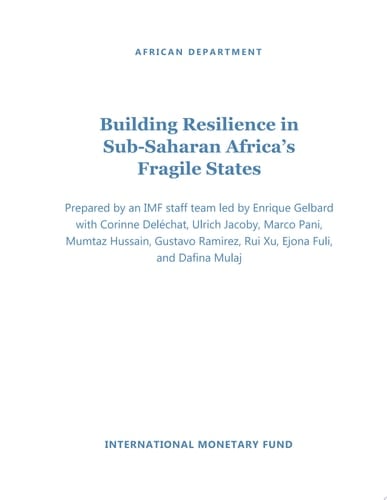 Building Resilience in Sub-Saharan Africa's Fragile States