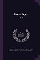 Annual Report 1972
