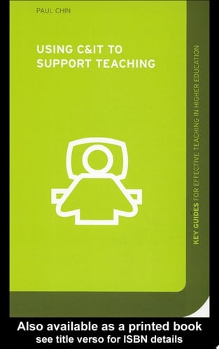 Using C&IT to Support Teaching