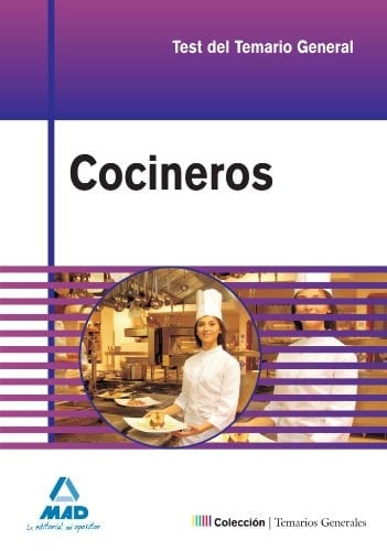 Cocineros. Test y casos prácticos del temario general