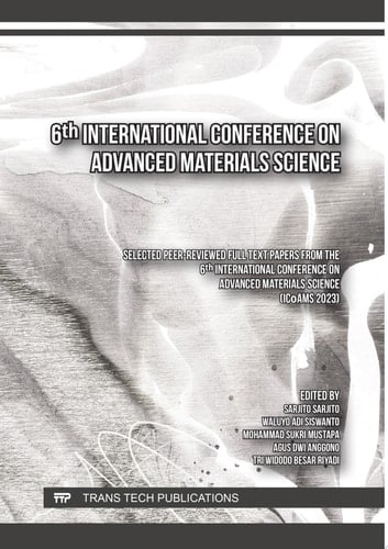6th International Conference on Advanced Materials Science