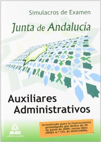 Auxiliares administrativos de la junta de andalucía. Simulacros de examen