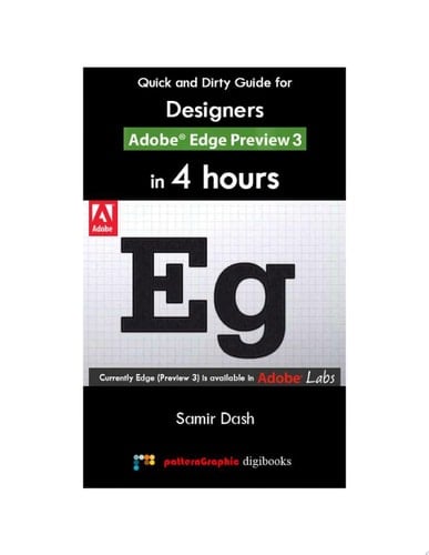 Quick and Dirty Guide for Designers: Adobe Edge Preview 3 in 4 Hours