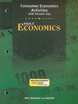 Holt Economics Consumer Economics Activities