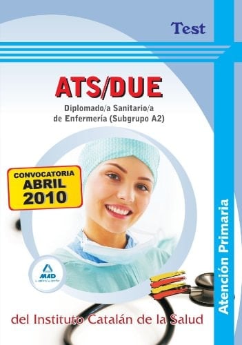 Diplomado/a sanitario/a de enfermería de atención primaria (subgrupo a2) del instituto catalán de la salud. Test